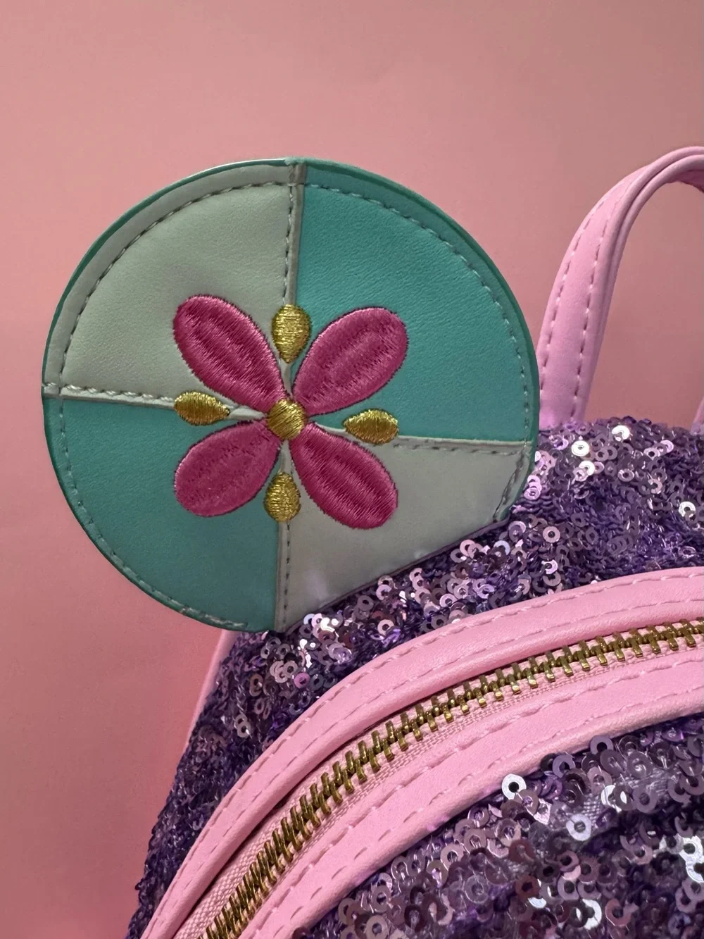 MMMA Mickey Mouse Main Attraction It’s a Small World Loungefly Mini Backpack